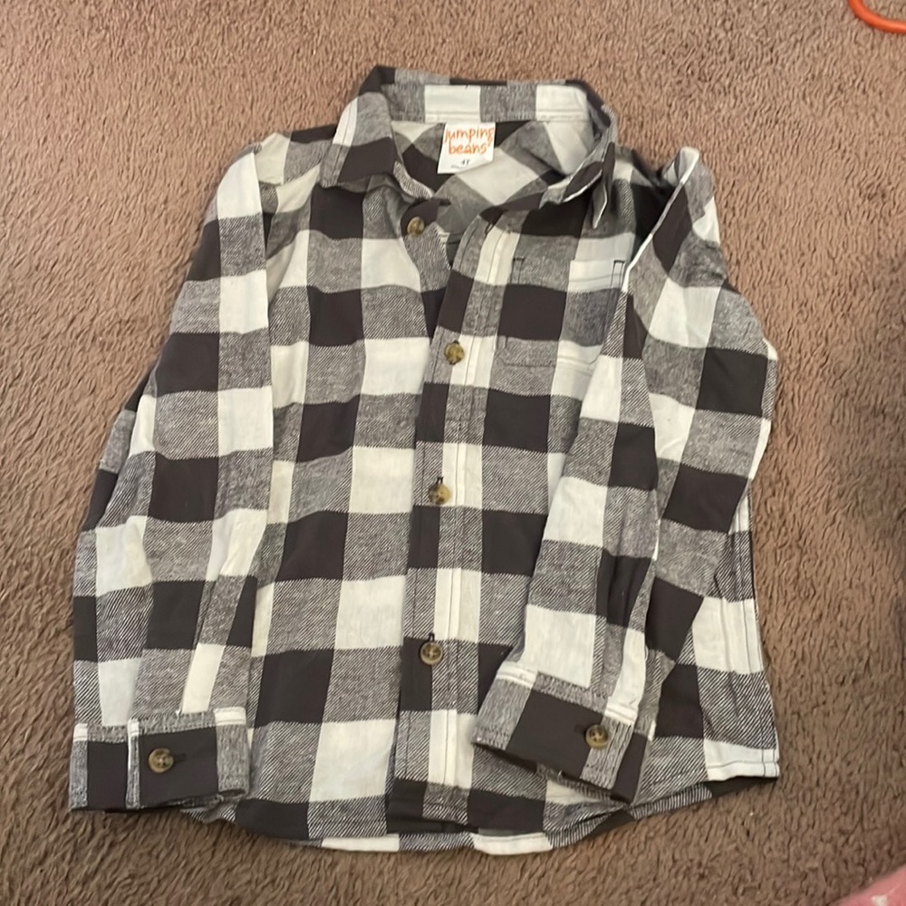 Jumpin beans 4t button down